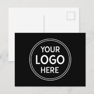Stylish & Modern Custom Creations Verified  Announcement Postcard