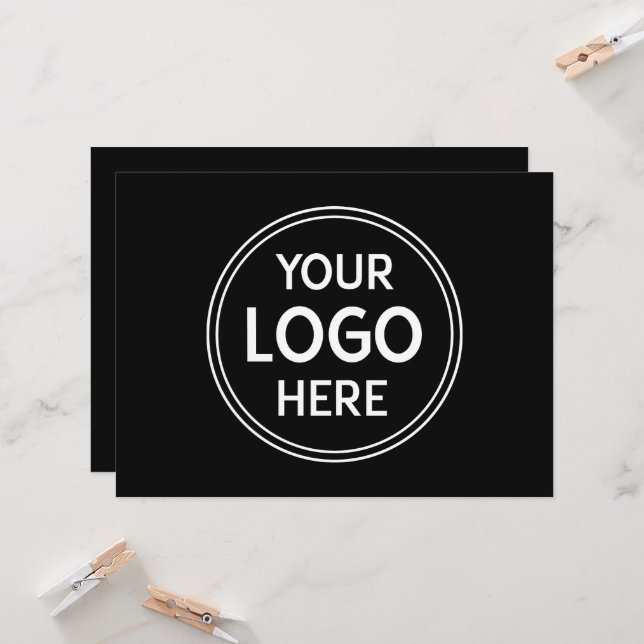Stylish & Modern Custom Creations Verified  Card (Front/Back In Situ)