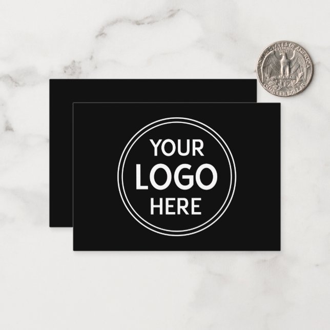 Stylish & Modern Custom Creations Verified  Card (Front/Back In Situ)