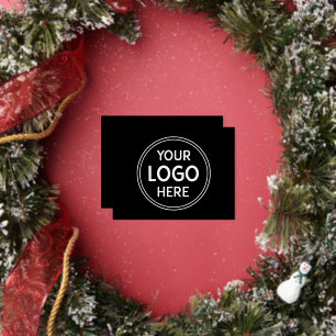 Stylish & Modern Custom Creations Verified Foil Holiday Postcard