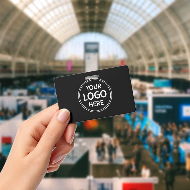 Stylish & Modern Custom Creations Verified  ID Badge (Conference)