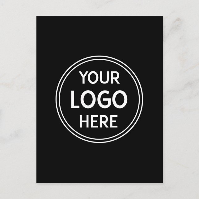 Stylish & Modern Custom Creations Verified Postcard (Front)