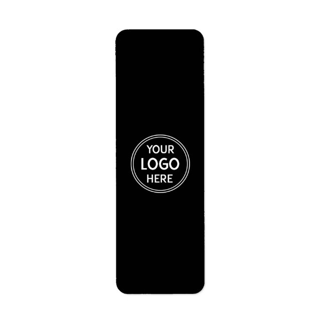 Stylish & Modern Custom Creations Verified Return Address Label (Front)