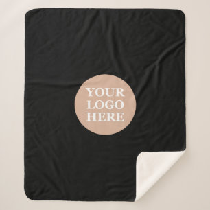 Stylish & Modern Custom Creations Verified Sherpa Blanket