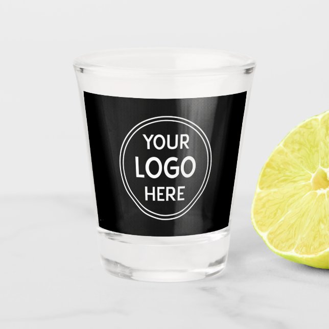 Stylish & Modern Custom Creations Verified Shot Glass (Front)