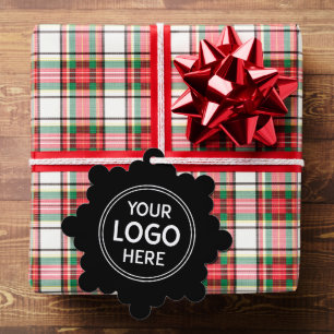 Stylish & Modern Custom Creations Verified Tree Decoration Card