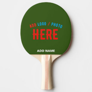 STYLISH MODERN CUSTOM FOREST GREEN VERIFIED BRAND PING PONG PADDLE