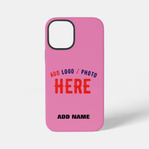 STYLISH MODERN CUSTOM HOT PINK VERIFIED BRANDED iPhone 12 MINI CASE