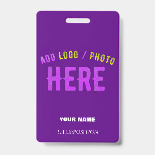 STYLISH MODERN CUSTOM INDIGO BRANDED RETRACTABLE ID BADGE