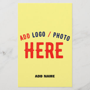 STYLISH MODERN CUSTOM PASTEL YELLOW VERIFIED BRAND FLYER