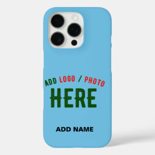 STYLISH MODERN CUSTOM SWAG SKY BLUE VERIFIED BRAND iPhone 16 PRO CASE
