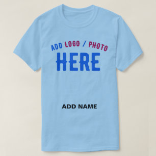 STYLISH MODERN CUSTOM SWAG SKY BLUE VERIFIED BRAND T-Shirt