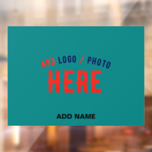 STYLISH MODERN CUSTOM TEAL GREEN VERIFIED BRANDED