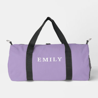 Stylish Modern Customised Name Travel Gym & Yoga Duffle Bag