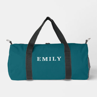 Stylish Modern Customised Name Travel Gym & Yoga Duffle Bag