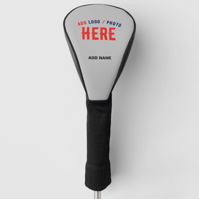 STYLISH MODERN CUSTOMIZABLE ASH VERIFIED BRANDED GOLF HEAD COVER (Front)