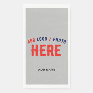 STYLISH MODERN CUSTOMIZABLE ASH VERIFIED BRANDED NAPKIN