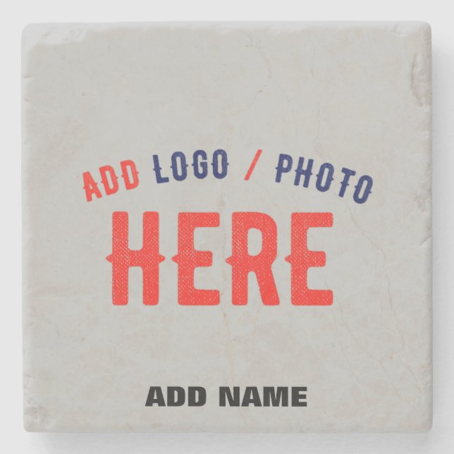 STYLISH MODERN CUSTOMIZABLE ASH VERIFIED BRANDED STONE COASTER (Front)