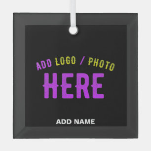 STYLISH MODERN CUSTOMIZABLE BLACK VERIFIED BRAND GLASS TREE DECORATION