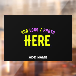 STYLISH MODERN CUSTOMIZABLE BLACK VERIFIED BRANDED