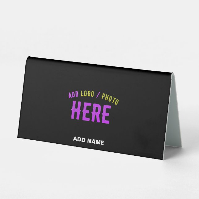 STYLISH MODERN CUSTOMIZABLE BLACK VERIFIED BRANDED (Front)