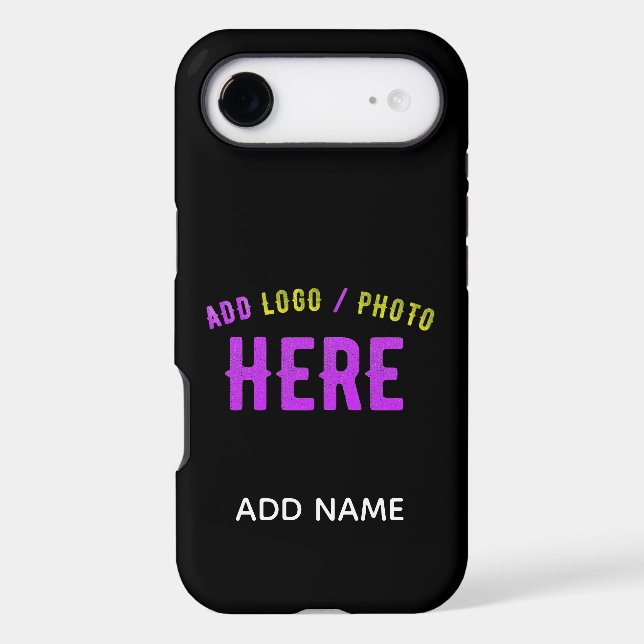 STYLISH MODERN CUSTOMIZABLE BLACK VERIFIED BRANDED (Back)