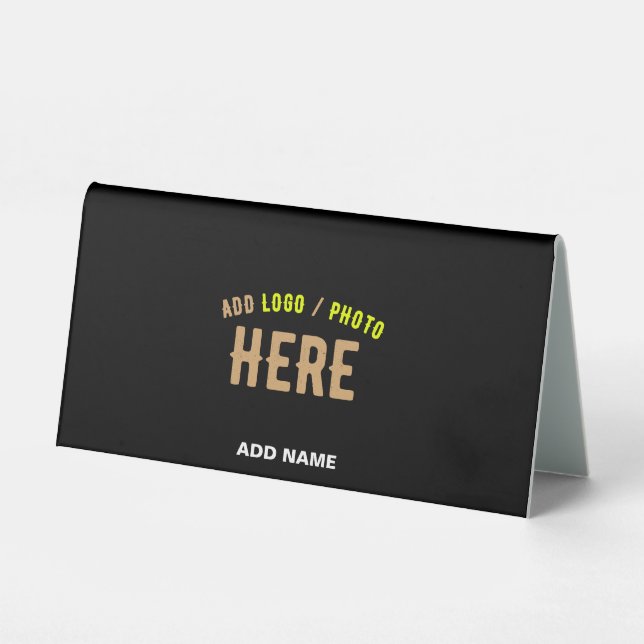 STYLISH MODERN CUSTOMIZABLE BLACK VERIFIED BRANDED (Front)