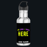 STYLISH MODERN CUSTOMIZABLE BLACK VERIFIED BRANDED 532 ML WATER BOTTLE<br><div class="desc">THIS IS A DESIGN FITTING FOR CUSTOMERS.YOU CAN CHANGE, RESIZE OR ADD LOGO, PHOTO, TEXT AND COLOURS THE WAY YOU LIKE.THANK YOU.</div>