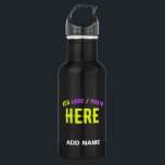 STYLISH MODERN CUSTOMIZABLE BLACK VERIFIED BRANDED 532 ML WATER BOTTLE<br><div class="desc">THIS IS A DESIGN FITTING FOR CUSTOMERS.YOU CAN CHANGE, RESIZE OR ADD LOGO, PHOTO, TEXT AND COLOURS THE WAY YOU LIKE.THANK YOU.</div>