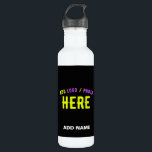 STYLISH MODERN CUSTOMIZABLE BLACK VERIFIED BRANDED 710 ML WATER BOTTLE<br><div class="desc">THIS IS A DESIGN FITTING FOR CUSTOMERS.YOU CAN CHANGE, RESIZE OR ADD LOGO, PHOTO, TEXT AND COLOURS THE WAY YOU LIKE.THANK YOU.</div>