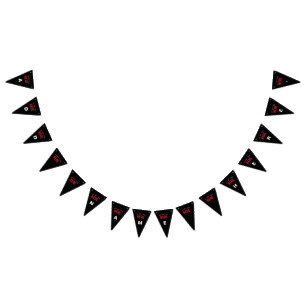 STYLISH MODERN CUSTOMIZABLE BLACK VERIFIED BRANDED BUNTING 