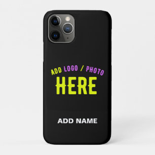 STYLISH MODERN CUSTOMIZABLE BLACK VERIFIED BRANDED iPhone 11 PRO CASE