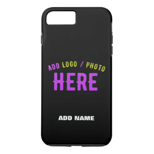 STYLISH MODERN CUSTOMIZABLE BLACK VERIFIED BRANDED iPhone 8 PLUS/7 PLUS CASE