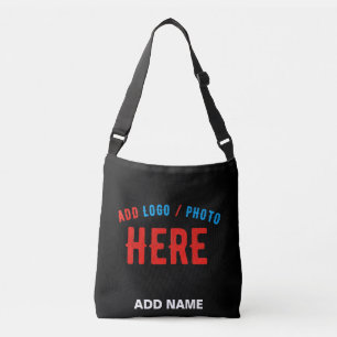 STYLISH MODERN CUSTOMIZABLE BLACK VERIFIED BRANDED CROSSBODY BAG