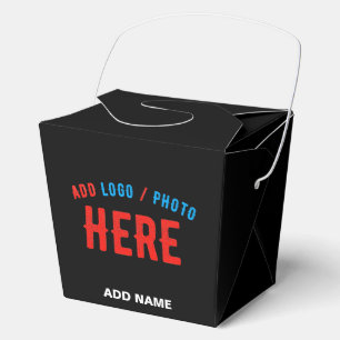 STYLISH MODERN CUSTOMIZABLE BLACK VERIFIED BRANDED FAVOUR BOX
