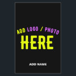 STYLISH MODERN CUSTOMIZABLE BLACK VERIFIED BRANDED FLYER<br><div class="desc">THIS IS A DESIGN FITTING FOR CUSTOMERS.YOU CAN CHANGE, RESIZE OR ADD LOGO, PHOTO, TEXT AND COLOURS THE WAY YOU LIKE.THANK YOU.</div>