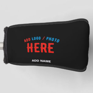 STYLISH MODERN CUSTOMIZABLE BLACK VERIFIED BRANDED GOLF HEAD COVER