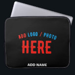 STYLISH MODERN CUSTOMIZABLE BLACK VERIFIED BRANDED LAPTOP SLEEVE<br><div class="desc">THIS IS A DESIGN FITTING FOR CUSTOMERS.YOU CAN CHANGE, RESIZE OR ADD LOGO, PHOTO, TEXT AND COLOURS THE WAY YOU LIKE.THANK YOU.</div>