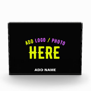 STYLISH MODERN CUSTOMIZABLE BLACK VERIFIED BRANDED PHOTO BLOCK