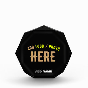 STYLISH MODERN CUSTOMIZABLE BLACK VERIFIED BRANDED PHOTO BLOCK