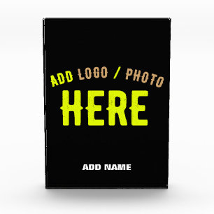 STYLISH MODERN CUSTOMIZABLE BLACK VERIFIED BRANDED PHOTO BLOCK