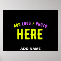 STYLISH MODERN CUSTOMIZABLE BLACK VERIFIED BRANDED