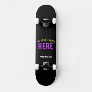 STYLISH MODERN CUSTOMIZABLE BLACK VERIFIED BRANDED SKATEBOARD
