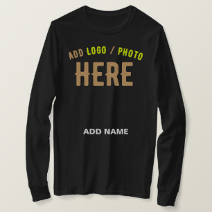 STYLISH MODERN CUSTOMIZABLE BLACK VERIFIED BRANDED T-Shirt