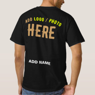 STYLISH MODERN CUSTOMIZABLE BLACK VERIFIED BRANDED T-Shirt