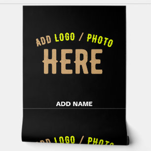 STYLISH MODERN CUSTOMIZABLE BLACK VERIFIED BRANDED WALLPAPER