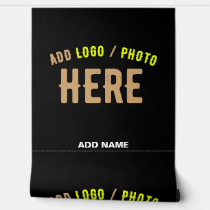 STYLISH MODERN CUSTOMIZABLE BLACK VERIFIED BRANDED WALLPAPER