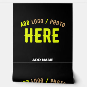 STYLISH MODERN CUSTOMIZABLE BLACK VERIFIED BRANDED WALLPAPER