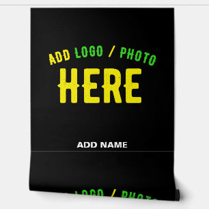 STYLISH MODERN CUSTOMIZABLE BLACK VERIFIED BRANDED WALLPAPER