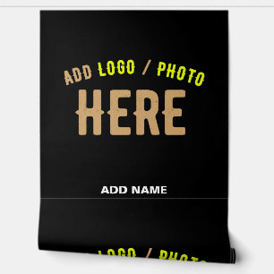 STYLISH MODERN CUSTOMIZABLE BLACK VERIFIED BRANDED WALLPAPER